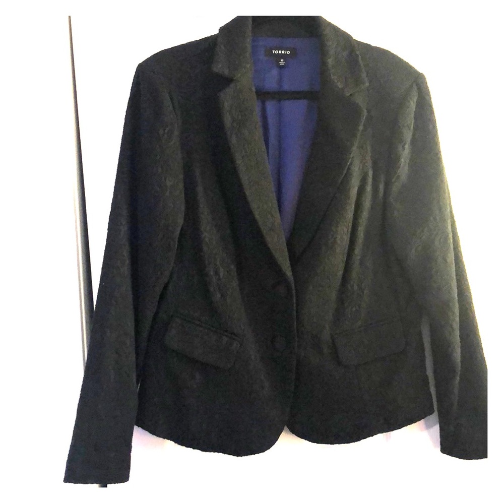Brocade blazer